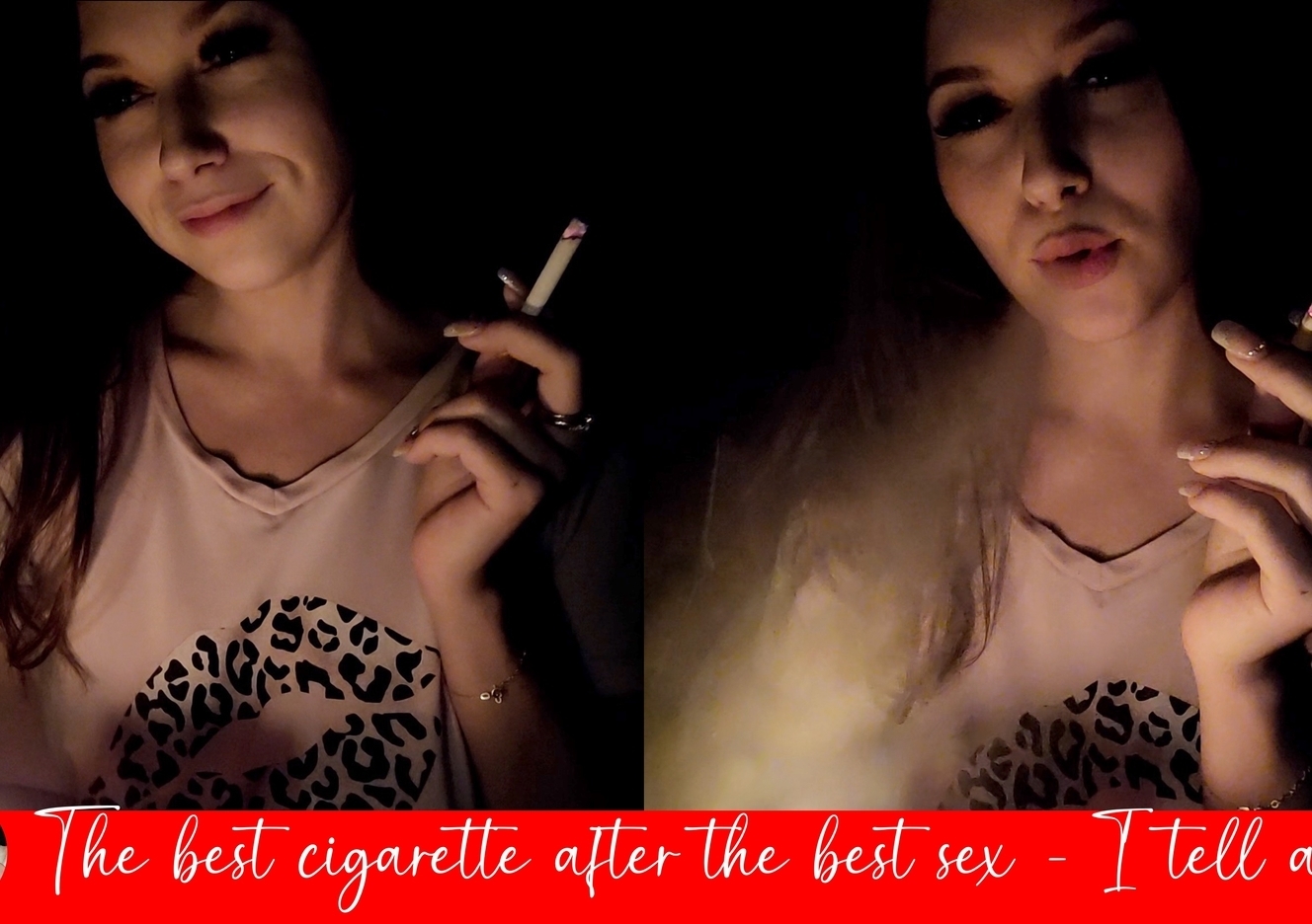 After Sex After NO SEX for 2 Days!! - Real-Smoking-Girl - Official Site of Real Smoking Girl